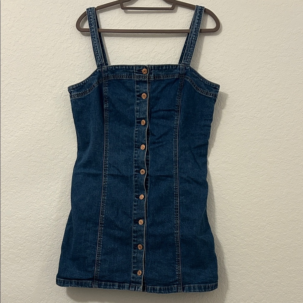 GAP Blue Denim Mini Dress
